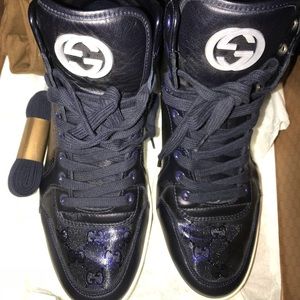 Authentic men’s GUCCI sneakers hi top
